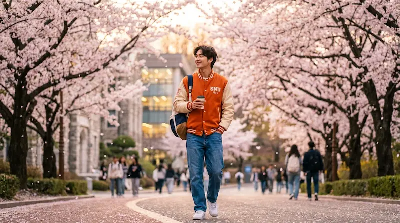 Byeon Woo-seok Lovely Runner Ryu Sun-Jae casual streetwear fashion