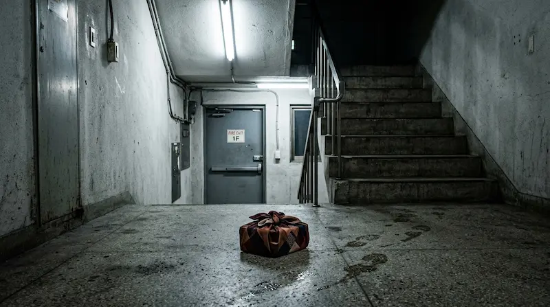A lunchbox left at the bottom of a stairwell — the most heartbreaking image of maternal love in My Mister