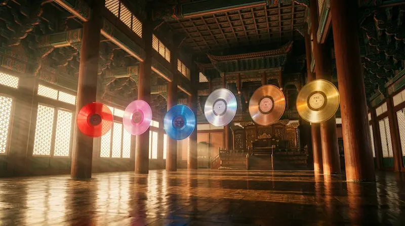 "Perfect Crown OST complete guide featuring all six soundtrack songs from BIBI to WOODZ"