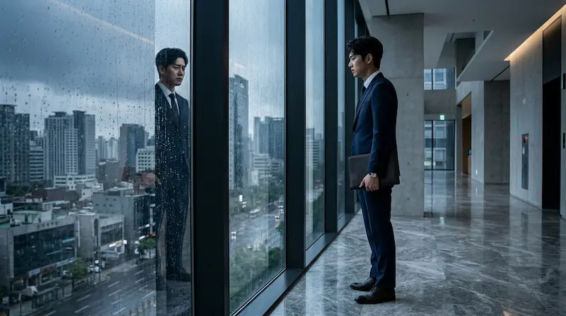 Perfect Crown Prime Minister Min struggling with his feelings for Hui-ju as the Queen Mother plans to exploit his emotions
