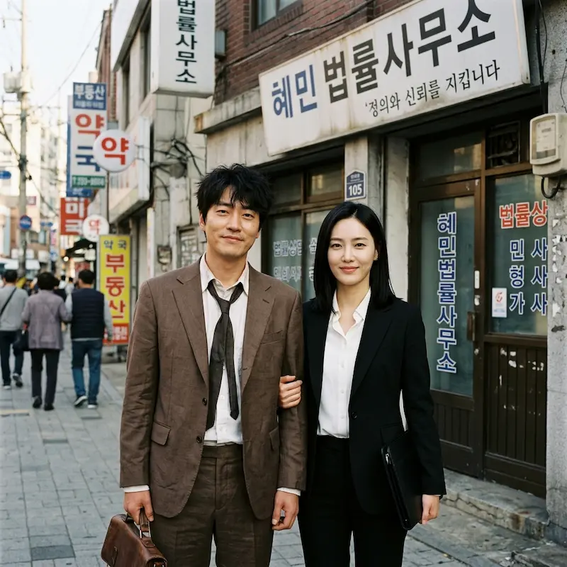  Phantom Lawyer Episode 9 — Yi-rang and Na-hyeon begin their partnership at the law office