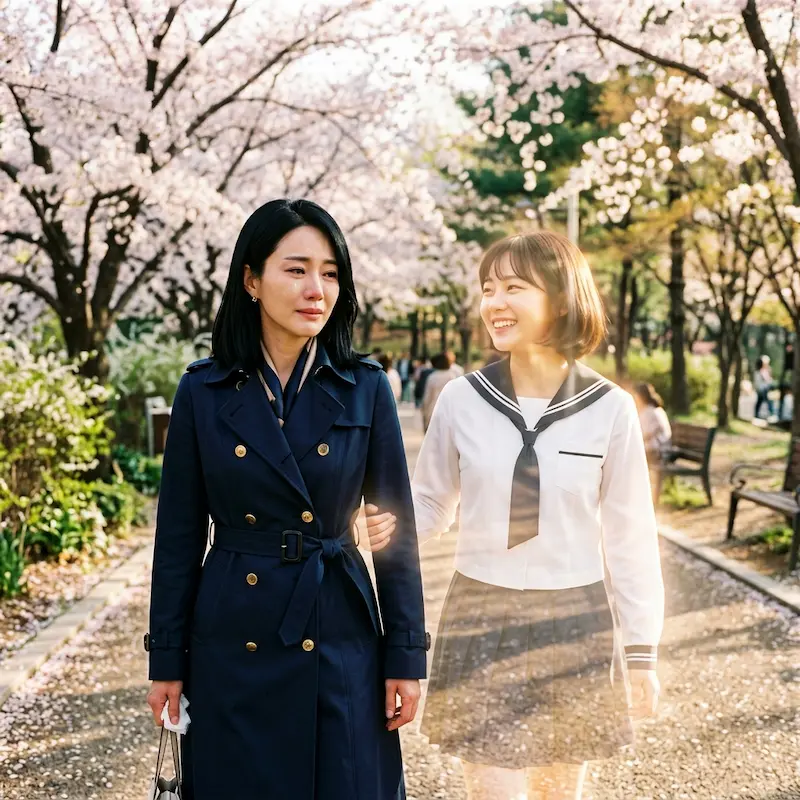 Phantom Lawyer Episode 9 — Na-hyeon spends a bittersweet day with her late sister So-hyun