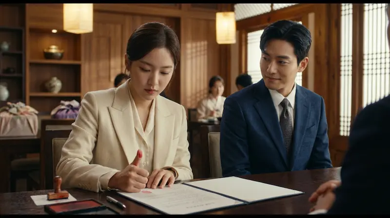 My Royal Nemesis episode 3 recap contract signing ending Seo-ri Se-gye Lim Ji-yeon Heo Nam-jun SBS drama