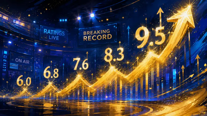  My Royal Nemesis episode 5 ratings jump from 6.0% to 9.5% breakthrough