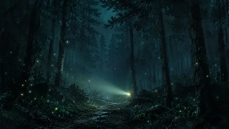 My Royal Nemesis episode 6 Jeju forest scene where Shin Seo-ri gets lost and experiences PTSD flashback