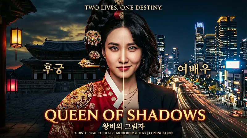 Lim Ji-yeon plays dual roles as Joseon villainess Kang Dan-shim and modern actress Shin Seo-ri in My Royal Nemesis