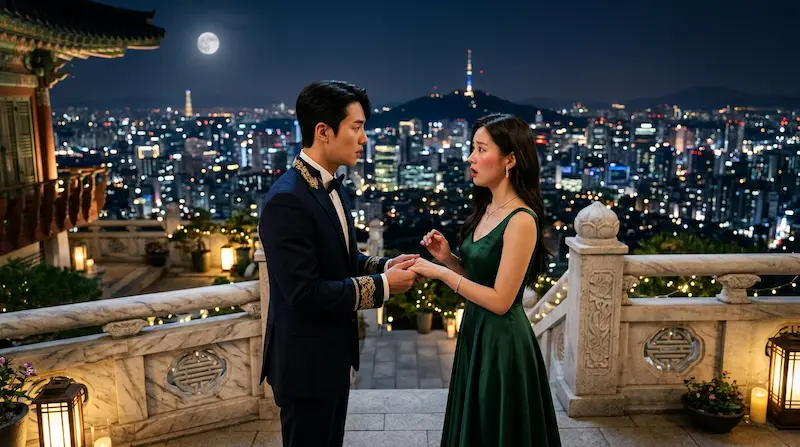 Perfect Crown episode 7 recap — Yi-an confesses to Hui-ju after the yacht kiss