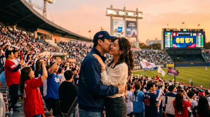 Perfect Crown episode 12 finale recap baseball stadium kiss ending Hui-ju Yi Wan happy ending MBC drama