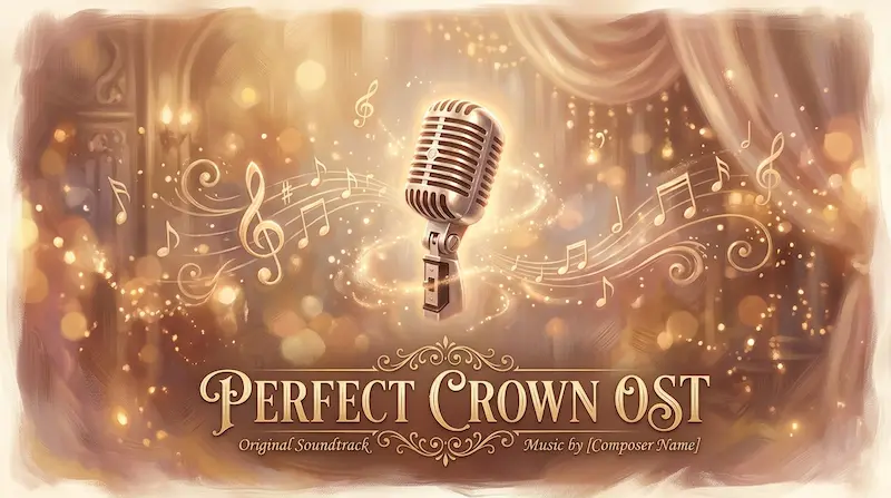 Perfect Crown OST guide featured image with elegant typography and soft lighting