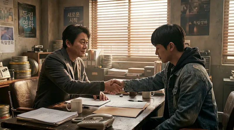 We Are All Trying Here episode 10 recap Hwang Dong-man No Gang-sik Sung Dong-il casting handshake JTBC Park Hae-young