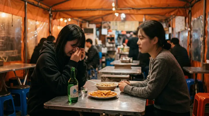 We Are All Trying Here episode 9 Jang Mi-ran Han Sun-hwa emotional breakdown Byeon Eun-a star loneliness