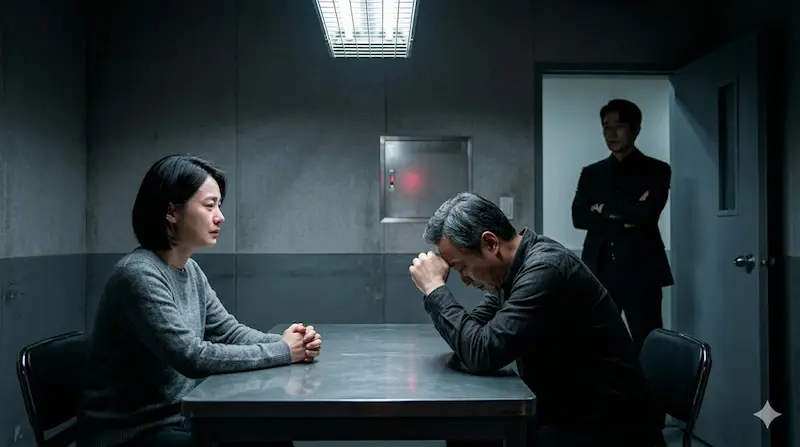Na Hwa‑jin brings Han Ye‑ri face to face with her former teacher Cheon Sang‑yeol, revealing the hidden origin of episode 3's case in Teach You a Lesson episode 4.