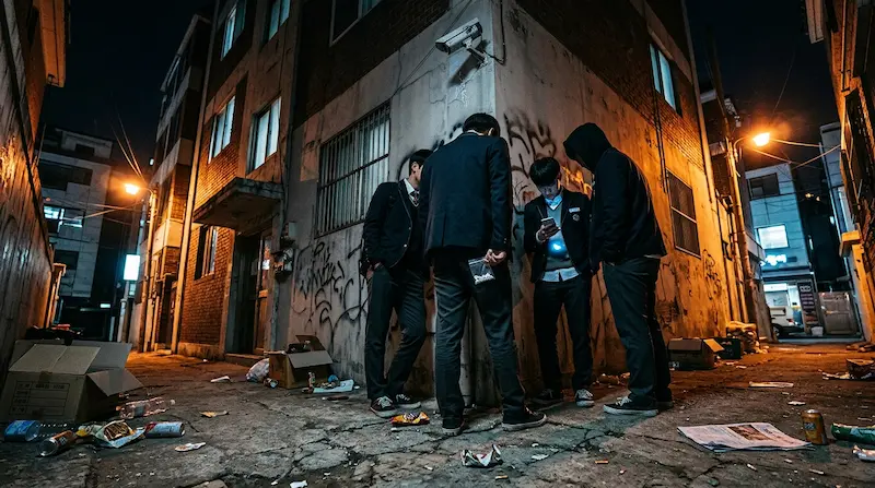 Episode 6 of Teach You a Lesson exposes Hyunjin Middle School's juvenile delinquent ring led by Min Ji-woong
