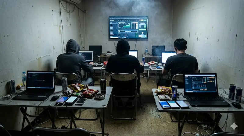 Cambodia-based gambling operation targeting Korean high school students in Teach You a Lesson episode