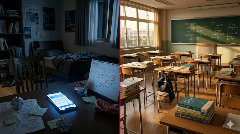 Teach You a Lesson episodes 7-8 featured image symbolizing teenage gambling and medical school exam pressure