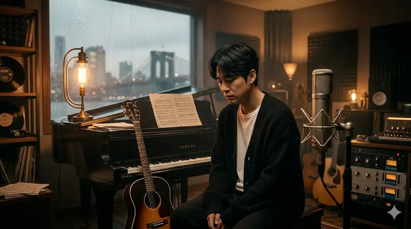  Korean singer-songwriter ABOUT composed and wrote all three Teach You a Lesson OST tracks as a sole creative project.