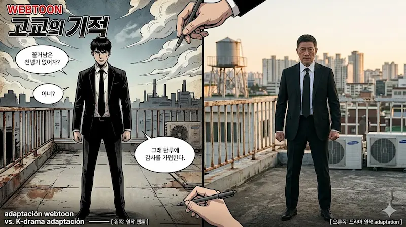 Teach You a Lesson Webtoon Origin Teach You a Lesson Netflix adaptation faithfully translates the original Naver webtoon to live action.