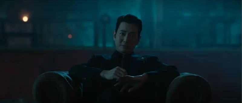 Meet Ju Gang-chan — The Fathers' War Begins Ju Gang-chan main antagonist played by Joo Sang-wook introduced in Agent Kim Reactivated Episode 1-2 Netflix Korean thriller