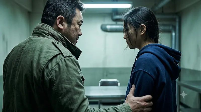 Episode 6 Ending — The Reunion Six Episodes Earned Kim Bujang finally reunites with his daughter Min-ji at the emotional ending of Agent Kim Reactivated Episode 6 Netflix Korean drama