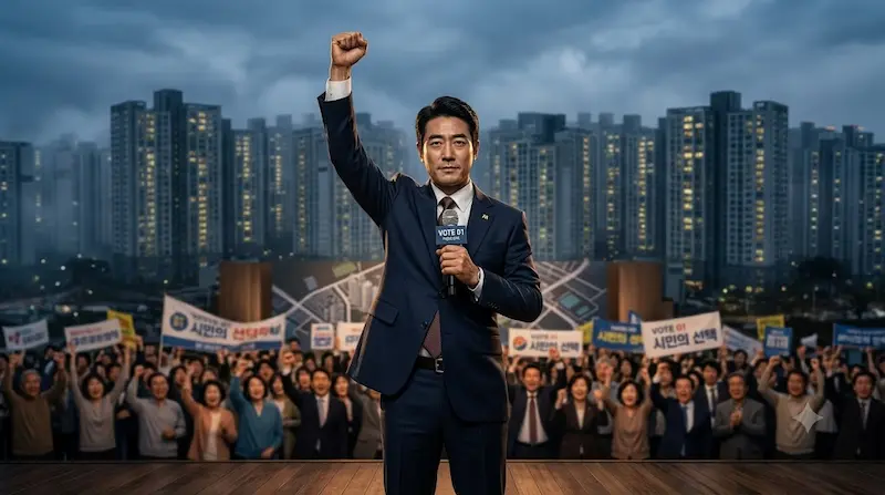 The Apartment Job Episodes 3-4 recap - Park Hae-kang campaigns for resident representative in JTBC K-drama